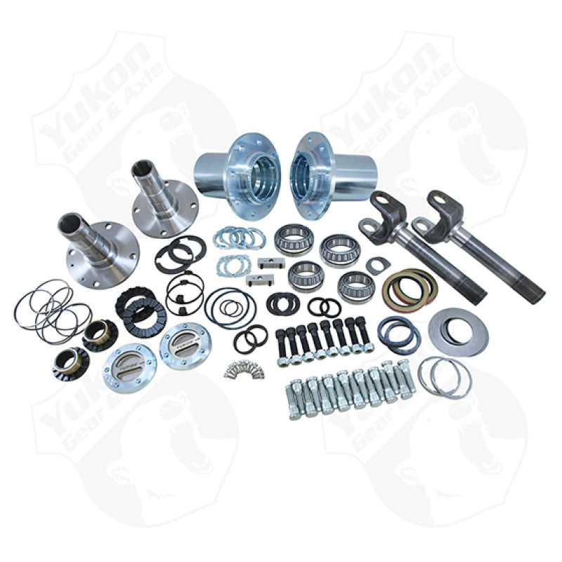 Yukon Gear Spin Free Locking Hub Conversion Kit For Dana 60 &amp; Aam / 00-08 SRW Dodge