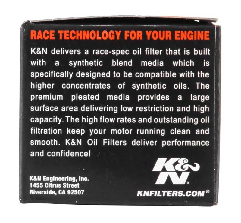 K&amp;N Honda/Husqvarna 1.625in OD x .438in ID x 1.406in H Oil Filter