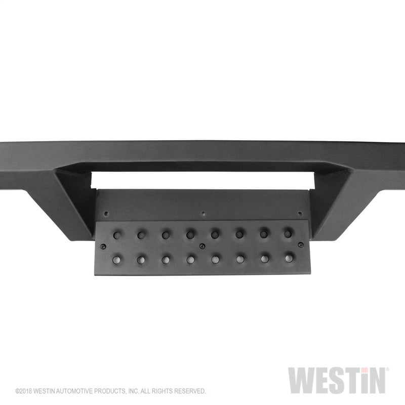 Westin 18-20 Jeep Wrangler JL 2DR HDX Drop Nerf Step Bars - Textured Black