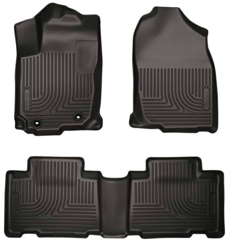 Husky Liners 15 Toyota Corolla Weatherbeater Black Front &amp; 2nd Seat Floor Liners