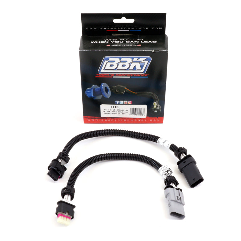 BBK 16-20 Chevrolet Camaro 6.2L SS O2 Sensor Extensions (AUTO ONLY Drivers Side 1 Front &amp; 1 Rear)