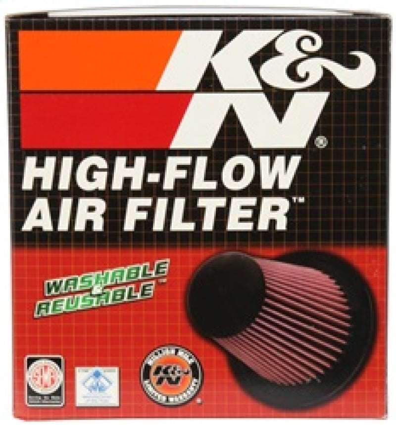 K&amp;N Universal Clamp-On Air Filter 6in FLG / 7-1/2in B / 5in T / 6-1/2in H