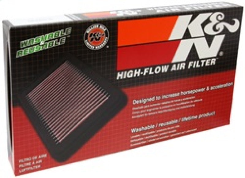 K&amp;N Kawasaki ZX1rR Ninja/ZZR1400/1400GTR/ZX14R 11.25in O/S L x 4.75in O/S W Replacement Air Filter