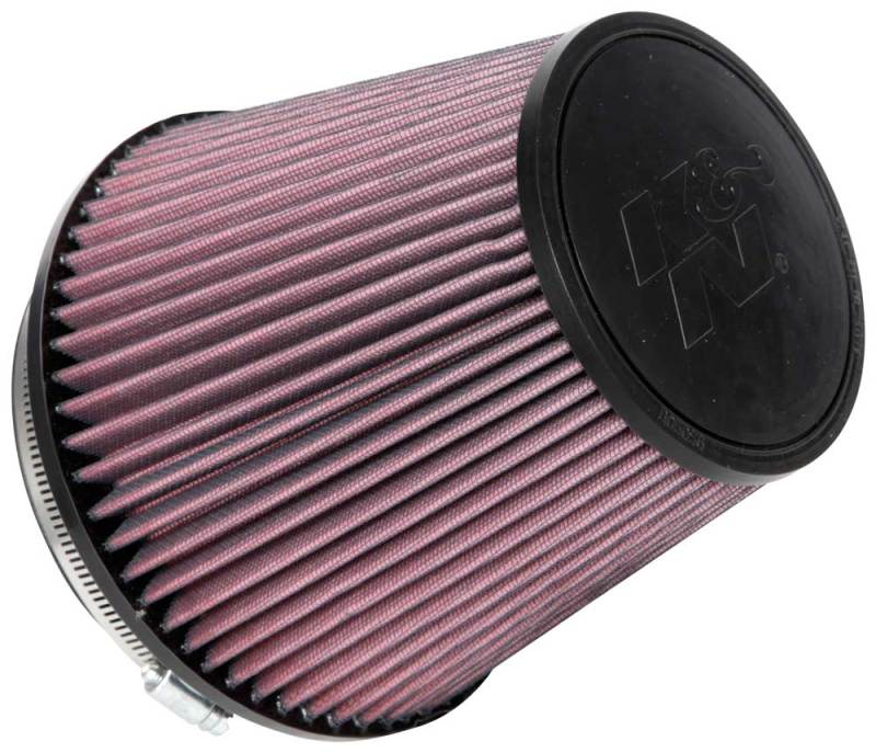 K&amp;N Universal Clamp-On Air Filter 6in FLG / 7-1/2in B / 5in T / 6-1/2in H