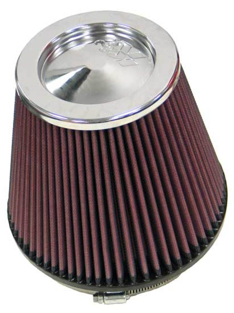 K&amp;N Round Tapered Universal Air Filter 6in Flange ID x 7.5in Base OD x 5in Top OD x 6.5in Height