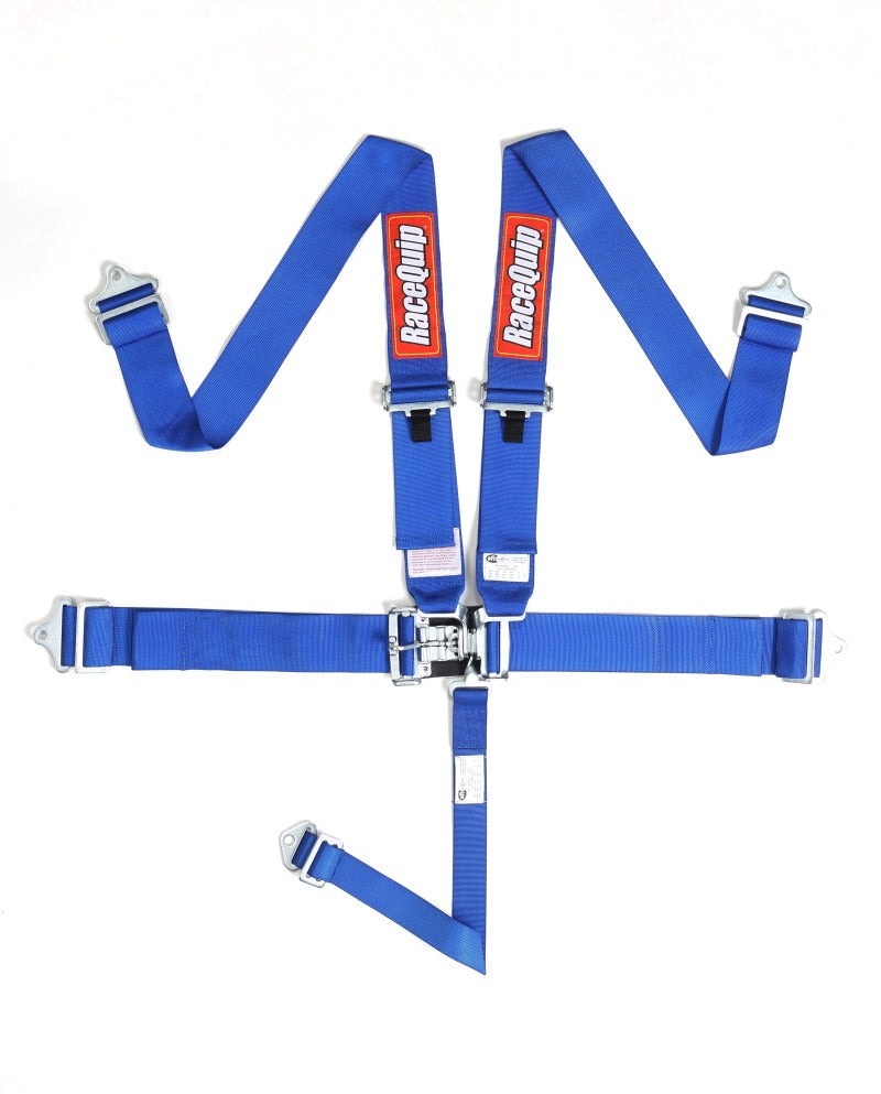 RaceQuip Blue L &amp; L 5pt Seat Belt