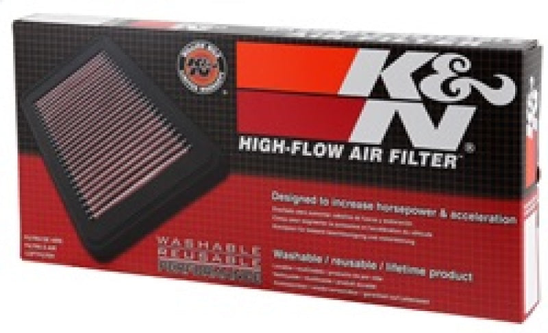 K&amp;N Replacement Air Filter AIR FILTER, JEEP CHEROKEE, COMANCHE, WAGONEER 2.5L/4.0L 87-95