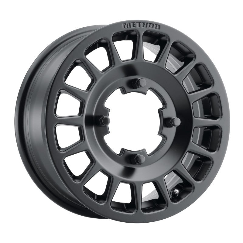 Method MR407 Bead Grip 15x6 / 5+1/51mm Offset / 5x4.5 / 77mm CB Matte Black Wheel