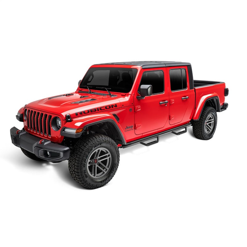 Rugged Ridge Spartan Nerf Bar Black 2020 Jeep Gladiator JT