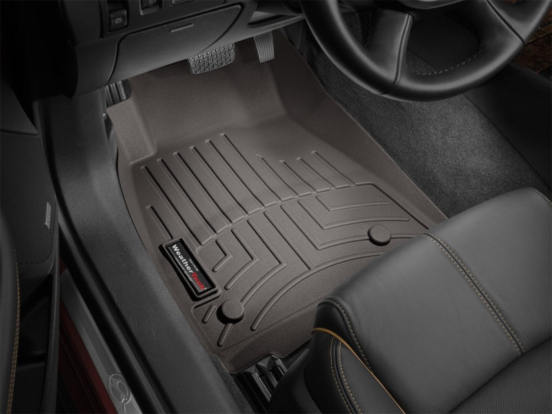 WeatherTech 2014+ Chevy Silverado Rear FloorLiner - Cocoa