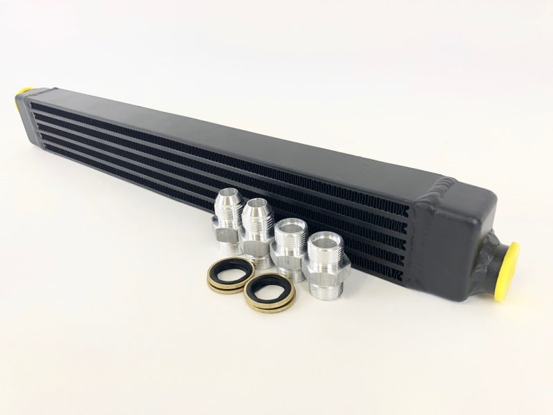 CSF 82-94 BMW 3 Series (E30) High Performance Oil Cooler w/-10AN Male &amp; OEM Fittings