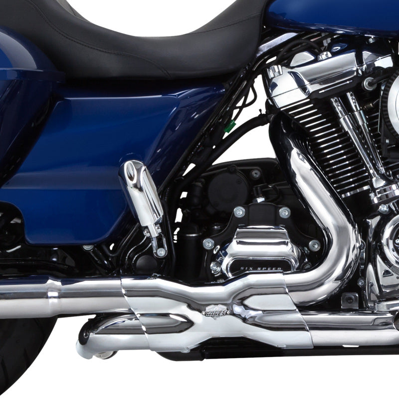 Vance &amp; Hines HD Dresser 09-16 Power Duals (HDp/Htshld) PCX Header Exhaust