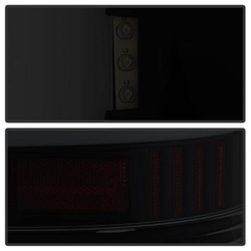 xTune 07-13 GMC Sierra 1500 LED Tail Lights - Black Smoke (ALT-ON-GS07-G2-LED-BSM)