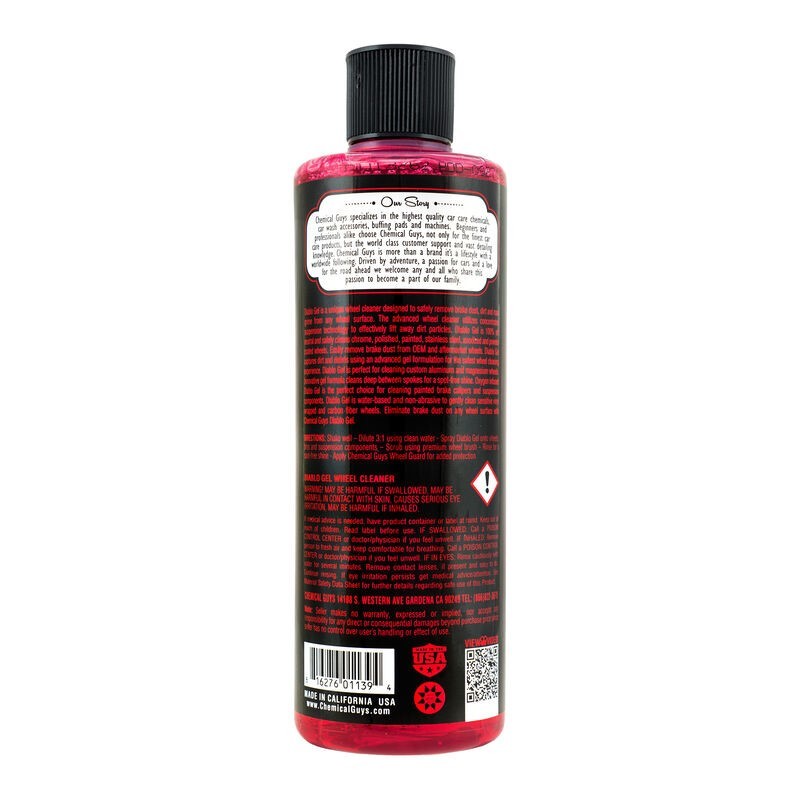 Chemical Guys Diablo Gel Wheel &amp; Rim Cleaner - 16oz