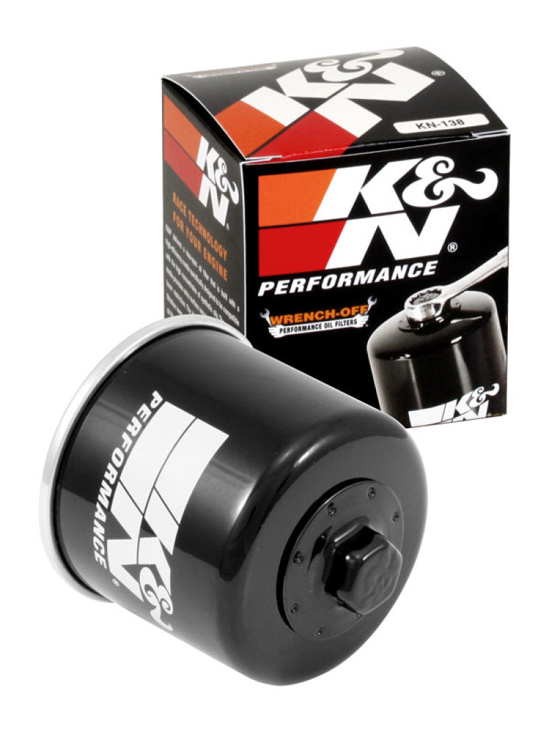 K&amp;N Suzuki / Arctic Cat / Cagiva / Kawasaki / Kymco / Aprilia 2.813in OD x 3.031in H Oil Filter