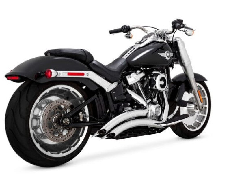 Vance &amp; Hines HD Fatboy/Brkout 18-22 Br 2-2 Chrome PCX Full System Exhaust