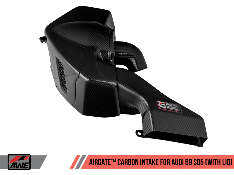 AWE Tuning Audi B9 SQ5 3.0T AirGate Carbon Fiber Intake w/ Lid