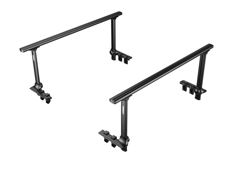 Thule Xsporter Pro Multi-Height Aluminum Truck Rack w/Load Stops &amp; Locks - Black