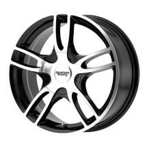 ~(18 lbs. 18X18X10)~ ESTRELLA 2 15x7 5x108.00/5x114.30 BLACK (35 mm)