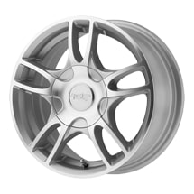 ~(18 lbs. 18X18X10)~ ESTRELLA 2 15x7 4x100.00/4x114.30 SILVER (35 mm)