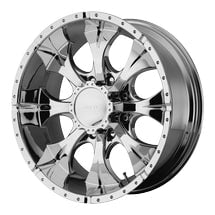 ~(29 lbs. 19X19X13)~ HELO MAXX 8 SPOKE CHROME  Size: 16in x 10in  BoltPattern Metric: 8x170  Bolt Pattern  US8X170  Load Rating LBS3200