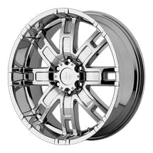 ~(38 lbs. 23X23X12)~ HELO HE835 CHROME  Size: 20in x 9in  BoltPattern Metric: 6x139.7  Bolt Pattern  US6X5.5  Load Rating LBS2200