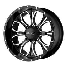 ~(39 lbs. 23X23X12)~ Gloss Black Machined And Milled Model#: 879 HE879 20 x 9 Bolt Pattern US: 6X5.5 Offset mm: 18 87.1 106.25 4.53 5.71 6 6 2500 2500