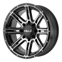 ~(37 lbs. 20X20X12)~ HE900 17x9 6x135.00 BLACK (-12 mm)