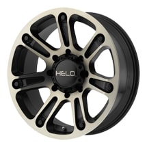 ~(36 lbs. 20X20X12)~ HE904 17x9 8x165.10 BLACK (0 mm)