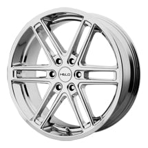 ~(42 lbs. 25X25X12)~ HE908 22X9 6X135 CHROME 30MM