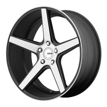 ~(32 lbs. 23X23X12)~ KM685 20X9 5x4.5 S-BLK MACH 35MM