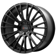 ~(28 lbs. 21X21X11)~ KM706 18X8 5X120 S-BLK 38MM