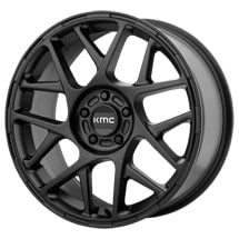 ~(26 lbs. 20X20X11)~ KM708 17X8 5X110 S-BLK 38MM