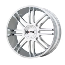 ~(36 lbs. 23X23X12)~ KM714 20X9 5X4.5/120 CHROME 30MM