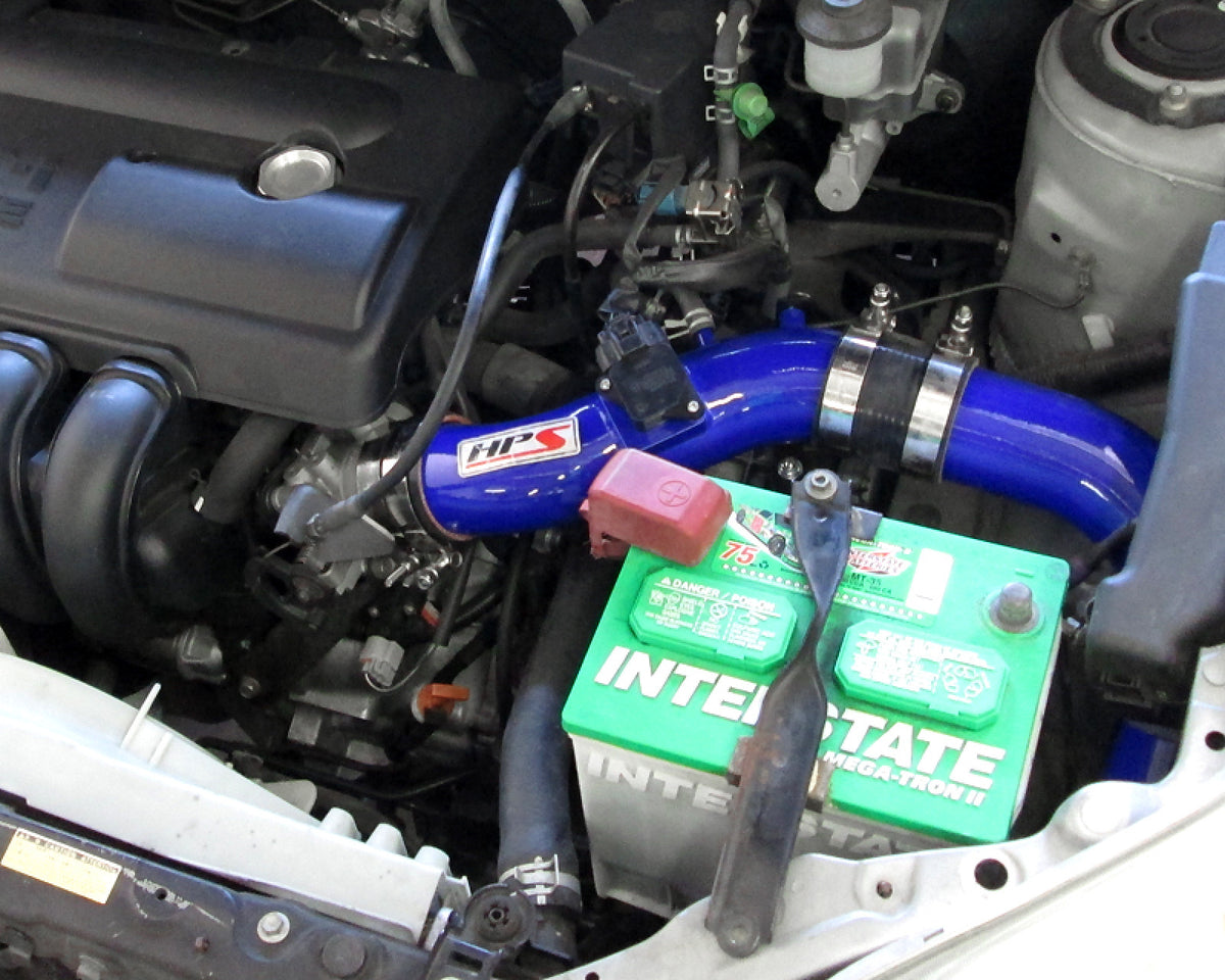 HPS Blue Cold Air Intake Kit (Converts to Shortram) Cool Long Ram CAI 837-513BL