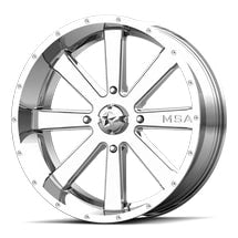 ~(23 lbs. 21X21X10)~ M34 18X7 4X156 CHROME 00MM