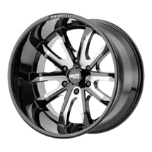 ~(30 lbs. 20X20X12)~ DAGGER 17x9 6x139.70 BLACK (-12 mm)