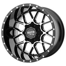 ~(48 lbs. 25X25X15)~ MO986 22X12 6X135/5.5 G-BLK MACH -44MM