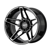 ~(38 lbs. 23X23X12)~ MO994 20X9 5X5.0 G-BLK MACH 0MM