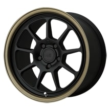 MR135 17X8.5 5X120 M-BLK BRZ-LP 35MM