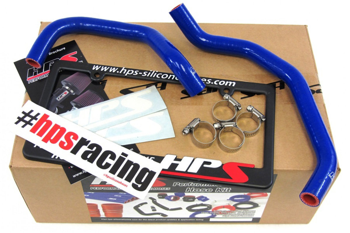 HPS Blue Reinforced Silicone Heater Hose Kit for Toyota 12-17 Tundra V8 5.7L Left Hand Drive