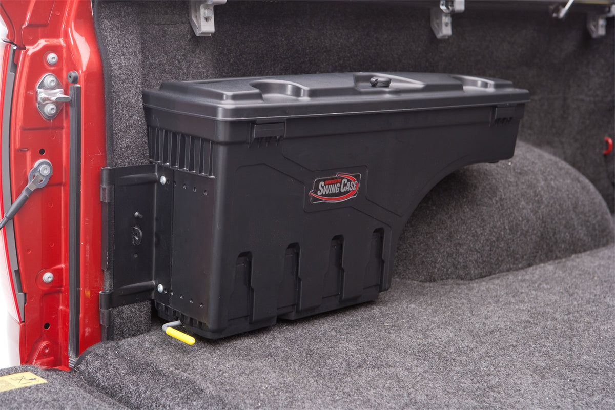 Undercover Swingcase 2005-2023 Toyota Tacoma Drivers Side Black Smooth- W  Storage Box