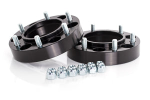 ~(6 lbs. 7X7X4)~ Spidertrax Toyota 6 on 5-1/2 IN x 1-1/4 IN Thick Black Wheel Spacer Kit