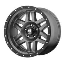 ~(32 lbs. 21X21X11)~ XD128 18X8.5 5X120 M-GRY 34MM 64.1CB