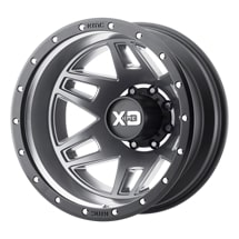 ~(47 lbs. 23X23X10)~ MACHETE DUALLY 20x7.5 8x165.10 GRAY (14 mm)