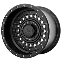 ~(38 lbs. 20X20X12)~ XD136 Panzer 17IN x 9IN 5x127.00 /5x139.70-12 offset 4.53 backspacing SATIN BLACK