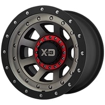 ~(52 lbs. 23X23X13)~ XD137 20X10 8X6.5 S-BLK DTCC -18MM