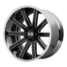 ~(68 lbs. 22X22X12)~ XD200 22X12 8X180 G-BLK/MILL CHR -44MM