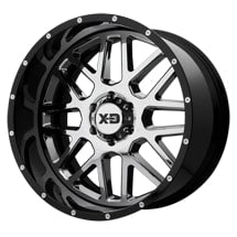 XD201 22X12 5X5.0 CHR G-BLK/MILL -44MM