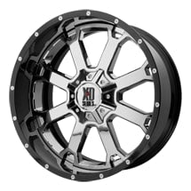 ~(51 lbs. 20X20X10)~ XD202 20X10 8X6.5 CHR G-BLK/MILL -18MM